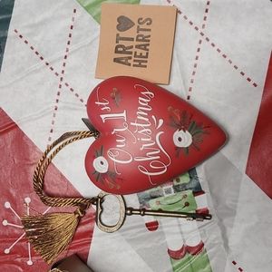 "Our first Christmas" Ornaments with 🔑 🗝